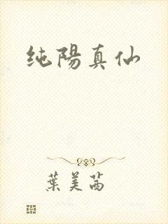 纯阳真仙封面