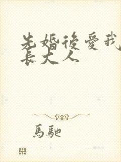 先婚后爱我的市长大人