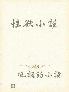性欲小说
