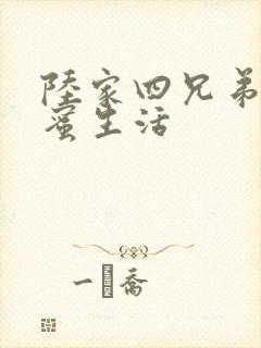 陆家四兄弟的甜蜜生活封面