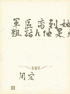 军区脔到她哭h粗话h他是疯批封面