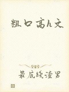 粗口高h文
