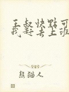 王叔快点可以吗我赶去上班