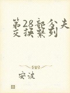 第28部分夫妇交换系列