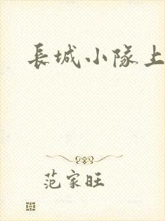 长城小队上中下封面