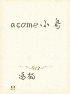 acome小鸟