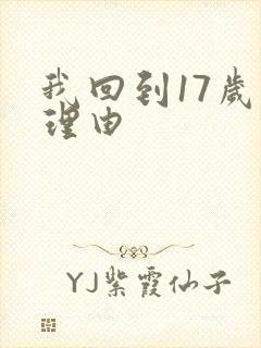 我回到17岁的理由封面
