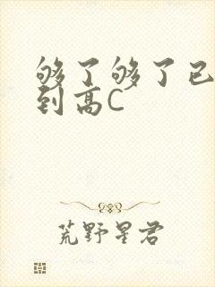 够了够了已经满到高C封面