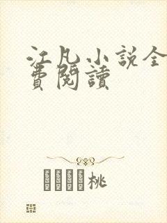 江凡小说全文免费阅读封面