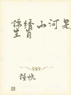 锦绣山河是什么生肖