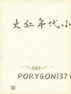 火红年代小说