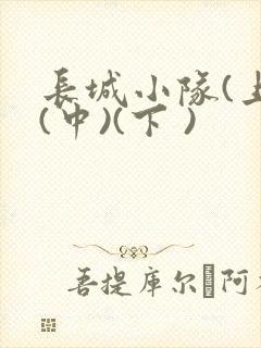 长城小队(上)(中)(下 )
