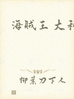 海贼王 大和封面