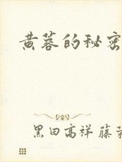 黄蓉的秘密