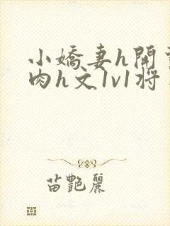 小娇妻h开荤粗肉h文1v1将军