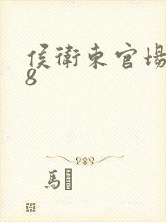 侯卫东官场笔记8