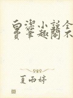 白洁小说全文免费笔趣阁不知所措封面