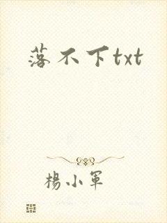 落不下txt
