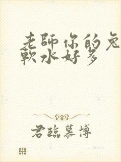 老师你的兔子好软水好多