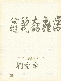 公的大龟慢慢挺进我的体内视频