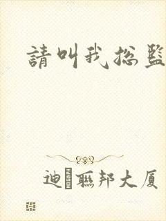 请叫我总监小说