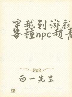 穿越到游戏里和各种npc赵青蔓封面