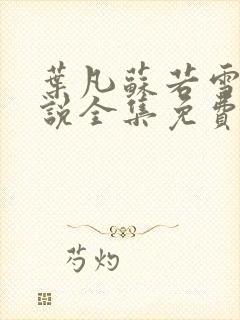 叶凡苏若雪的小说全集免费阅读