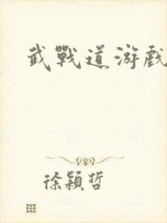 武战道游戏