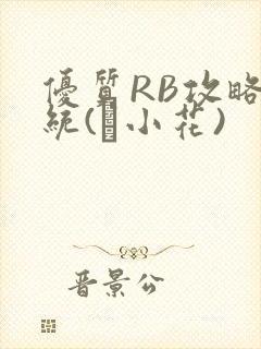 优质RB攻略系统(寀小花)