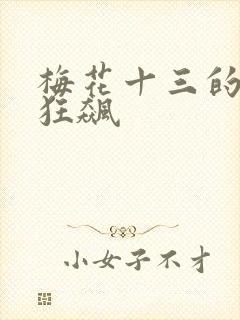 梅花十三的乳液狂飙