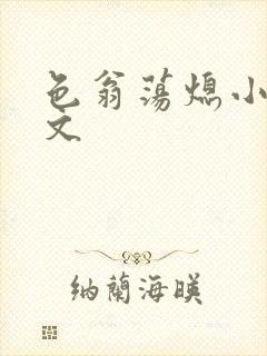 色翁荡熄小说全文