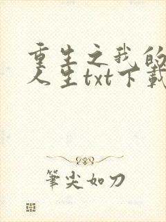 重生之我的书记人生txt下载