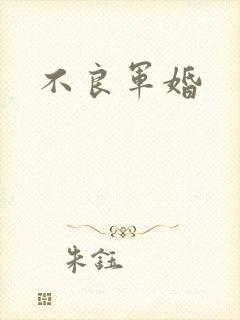 不良军婚封面