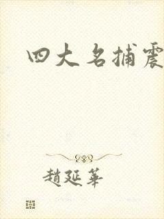 四大名捕震关东