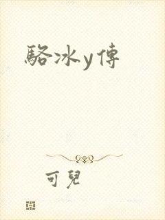 骆冰y传封面