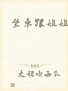 坐车跟姐姐那个