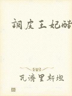 调皮王妃酷王爷