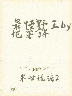 最佳野王by一坨薯饼
