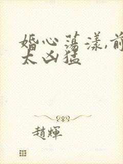 婚心荡漾,前夫太凶猛