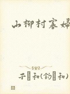 山柳村寡妇情史