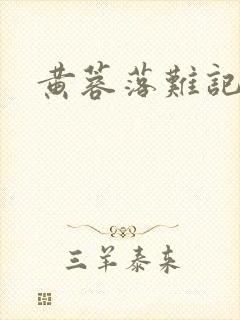 黄蓉落难记阅读封面