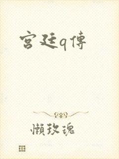 宫廷q传封面