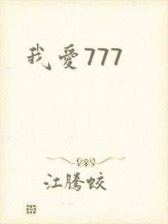 我爱777封面