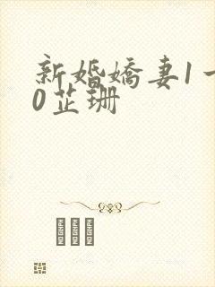 新婚娇妻1一40芷珊