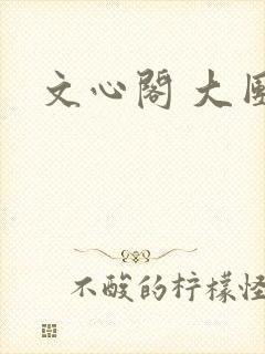 文心阁 大团结