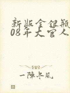 新版金银瓶2008年大官人