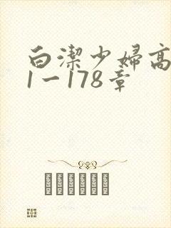 白洁少妇高义第1一178章