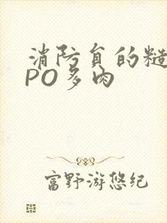 消防员的糙汉文PO多肉