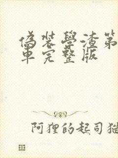 伪装学渣第一次车完整版