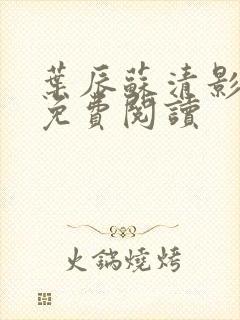 叶辰苏清影全文免费阅读封面